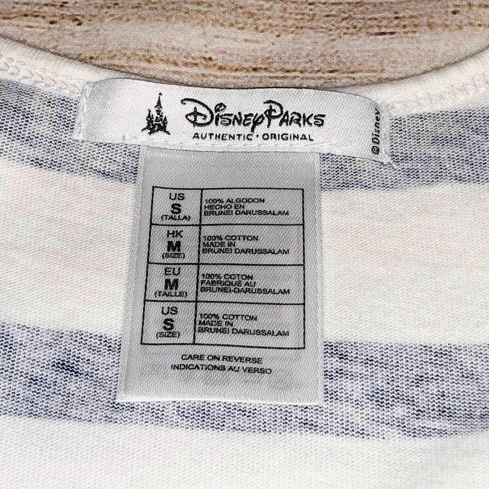 Disney Parks Blue and White Floral Swim Cover Up Dress Size S